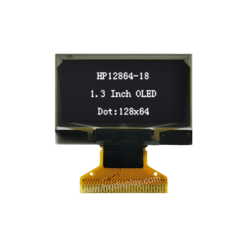 1.3″ OLED 128×64 monochrome screen 30 pin SH1106G